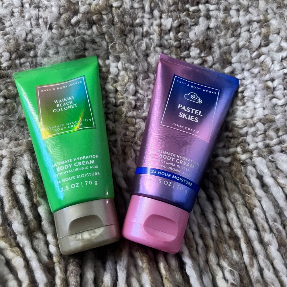 Bath and Body Works Tropical Travel Size Body Cream NWT